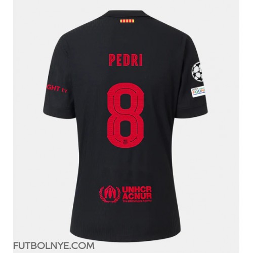 Camiseta Barcelona Pedri Gonzalez #8 Visitante Equipación 2024-25 manga corta